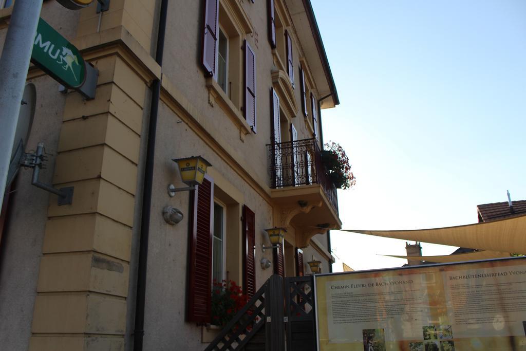 Hotel De La Gare Yvonand Buitenkant foto