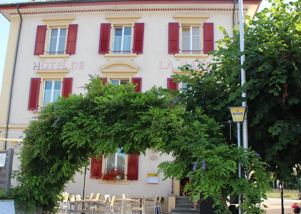 Hotel De La Gare Yvonand Buitenkant foto